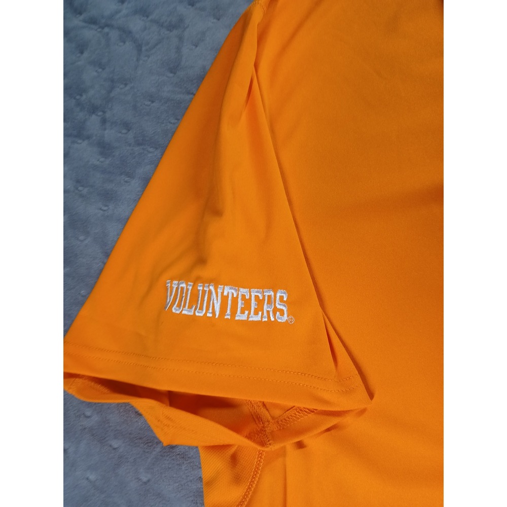 Champion Tennessee Volunteers Polo Shirt Mens 2XL Orange Power T Performance - Picture 2 of 7